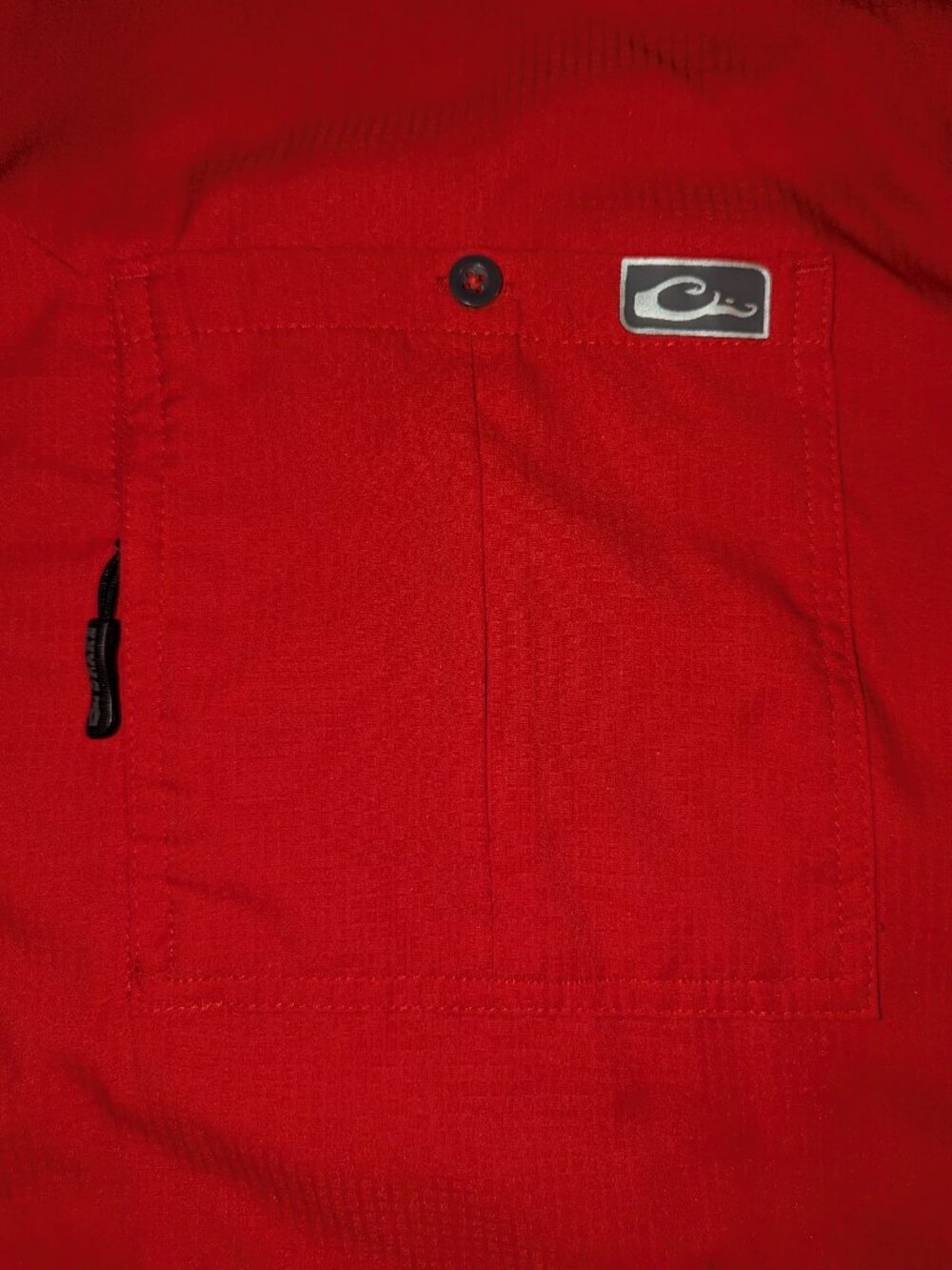 Drake Performance Fishing Short Sleeve Fishing Shirt - Picture 5 of 9